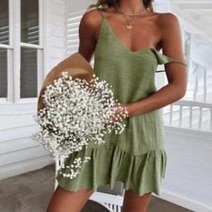 Spaghetti Strap Dresses Off Shoulder